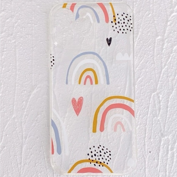 ⚠️Clearance iPhone 15/Pro/Pro Max Cute Rainbow Phone Case - Picture 2 of 3
